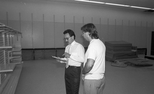 Store opening, Los Angeles, 1990