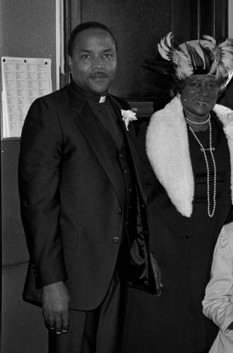 Rev. Thomas Kilgore, Jr. at a Black History Mass, Los Angeles, 1983