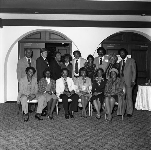 John Mack in Group Picture, Los Angeles, 1977