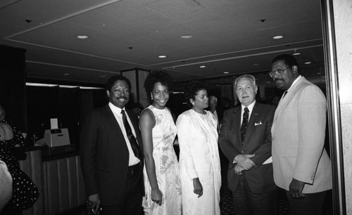 Dinner honoring Governor Deukmejian and Mrs. Deukmejian, Los Angeles, 1985