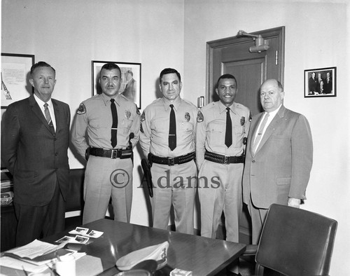 Policemen, Los Angeles, 1962