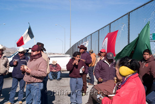 Anti NAFTA Protest, Juárez, 2007