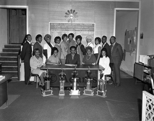 Group portrait, Los Angeles, 1971