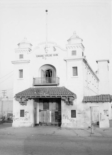 Engine House No. 18, a project of the Community Redevelopment Agency, Los Angeles, 1984