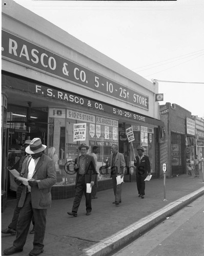 Protest, Los Angeles, 1962