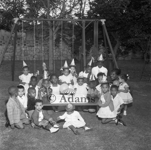 Children's party, Los Angeles, ca. 1960