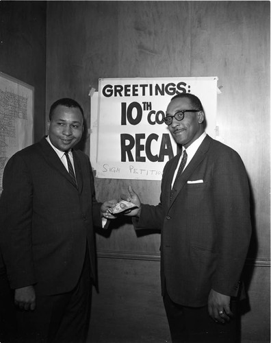 10th Council recall, Los Angeles, 1962