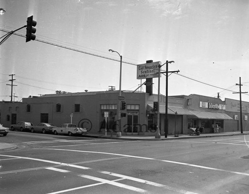 L.A. Sentinel Sign, Los Angeles, 1977