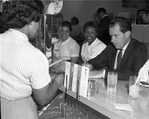 Richard Nixon, Los Angeles, 1962