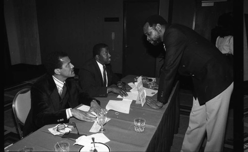 Men in Conversation, Los Angeles, 1985