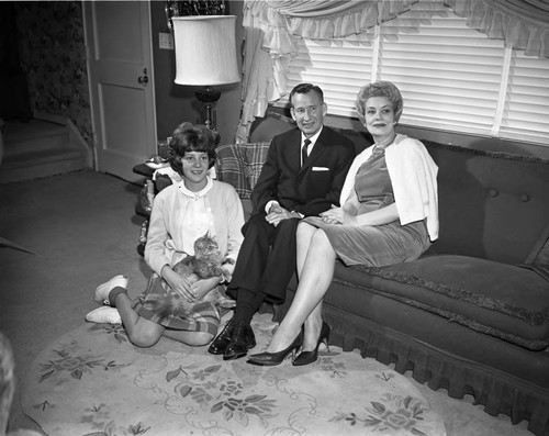 Hollingsworth's family photo, Los Angeles, 1963