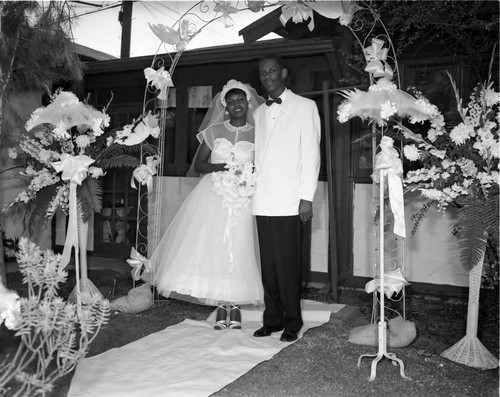 McKnight Daughter's Wedding, Los Angeles, 1950