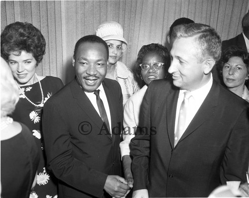 Reception after Freedom Rally, Wrigley Field, Los Angeles, 1963