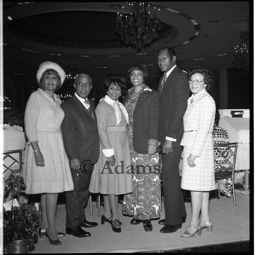 Bradley, Lindsay and Alpha Phi Alpha, Los Angeles, 1965