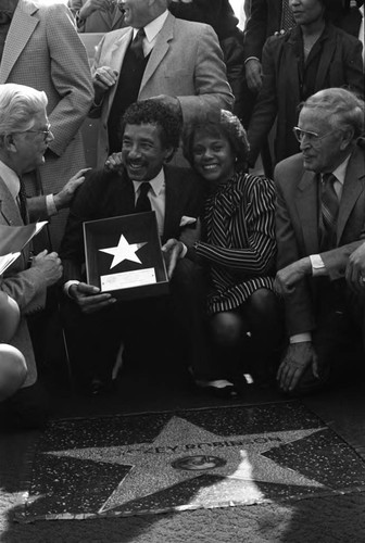 Smokey Robinson, Hollywood Walk of Fame, Los Angeles, 1983