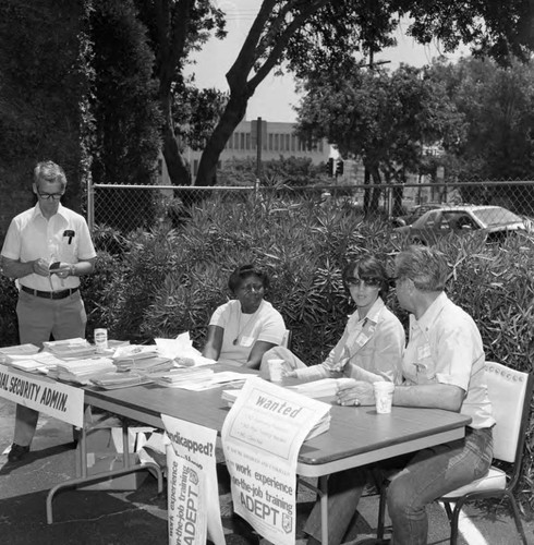 Urban League Disabled Veterans, Los Angeles, 1977