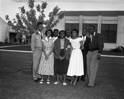 Students, Los Angeles, 1950