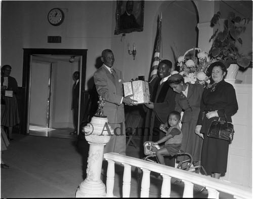 Rev. Dawkins, Los Angeles, 1955