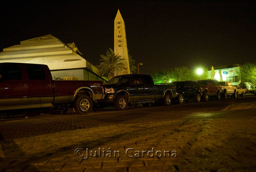 Confiscated vehicles, Juárez, 2008