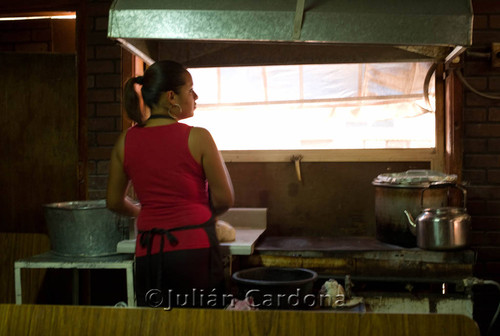 Woman Cooking, Juárez, 2007