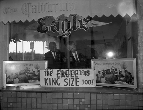 CA Eagle office, Los Angeles, 1964