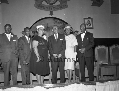 Church interior, Los Angeles, 1964