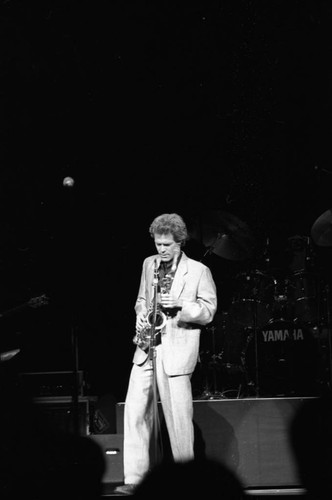 David Sanborn performing at the 11th Annual BRE Conference, Los Angeles, 1987