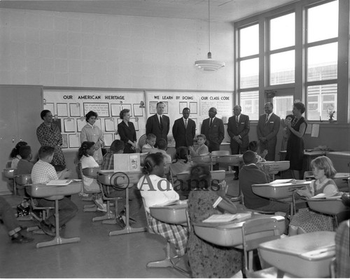 Classroom, Los Angeles, 1962