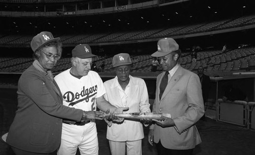 Urban League and Dodgers, Los Angeles, 1982