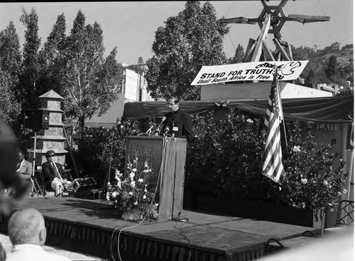 Southern Christian Leadership Conference (SCLC) Rally, Los Angeles, 1987