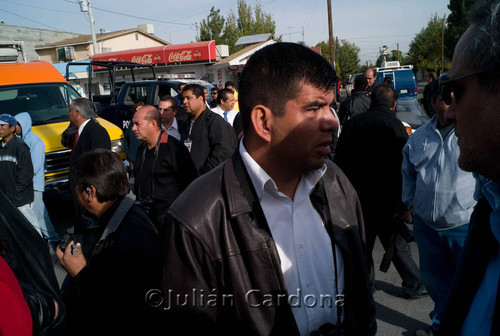 Rodriguez cime scene, Juárez, 2008