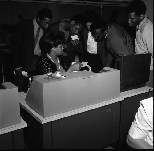 School field trip, Los Angeles, 1967