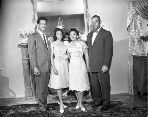 William Larkington Wedding, Los Angeles, 1962