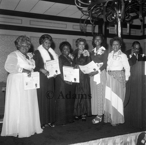 NCNW women, Los Angeles, 1975