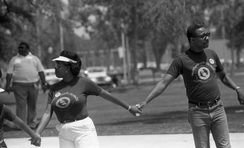 Brotherhood Crusade Hands Across America, Los Angeles, 1986