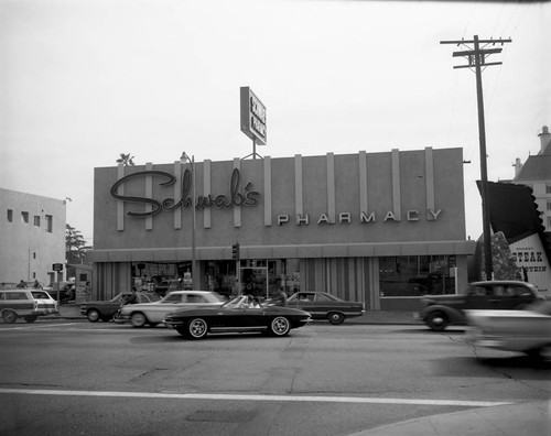 Schwab's Pharmacy, Los Angeles, 1967