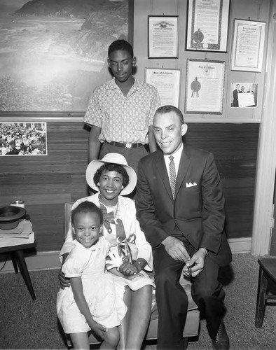 Reverend and Mrs. Wade, Los Angeles, 1962