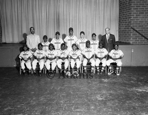 Youth Dodgers, Los Angeles, 1955