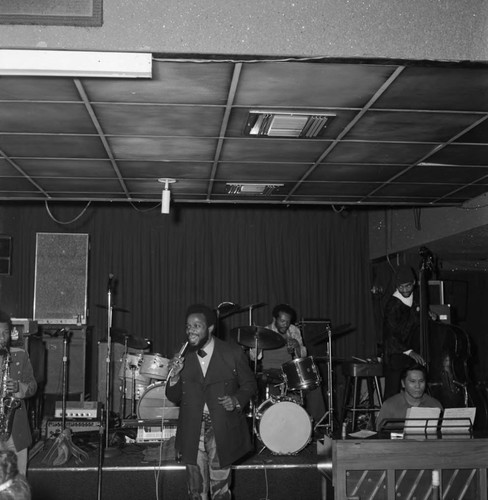 Performers at a nightclub, Los Angeles