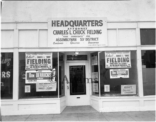 Office headquarters, Los Angeles, 1962