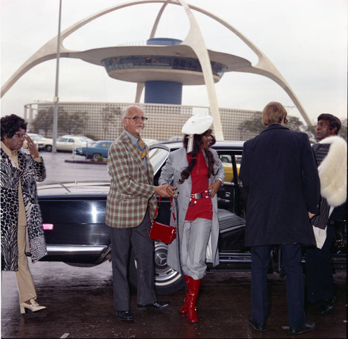 Gordy Family at Los Angeles International Airport, Los Angeles, ca. 1977