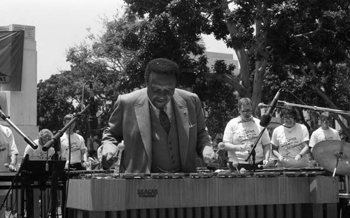 Lionel Hampton honored at City Hall, Los Angeles, 1987