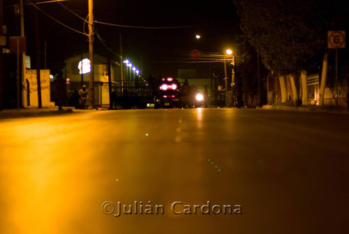 Military stopping police, Juárez, 2008