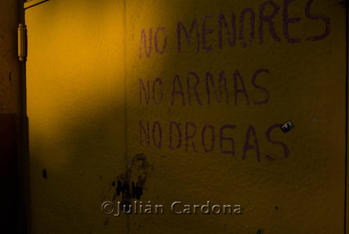 Writing on Door, Juárez, 2007