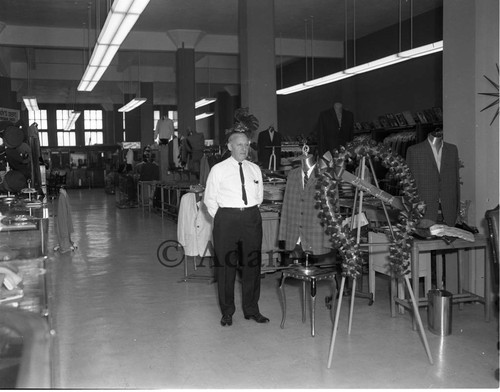 Male Clothing Store, Los Angeles, ca. 1964