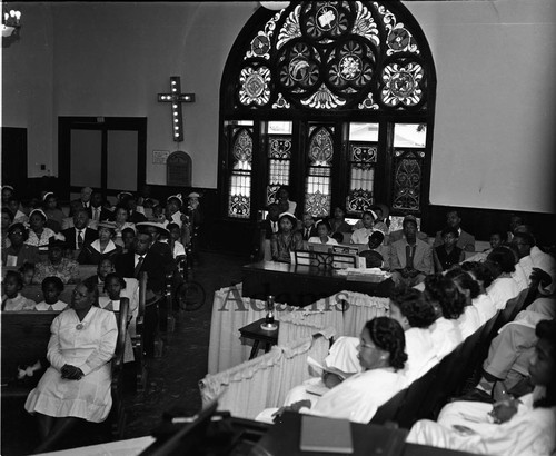 St. John's Methodist Church, Los Angeles, 1955