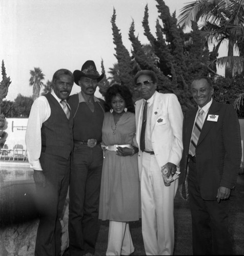 Men and Women at Event, Los Angeles, 1982