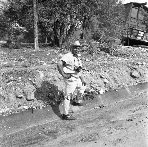 Harry Adams at Pine Mountain, Los Angeles, 1973