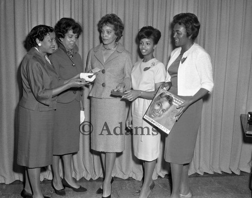 Five women, Los Angeles, 1963