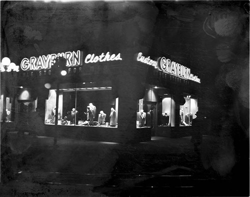 Clothing Store, Los Angeles, 1949